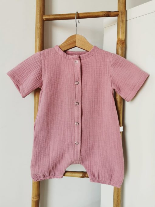 Summersuit din muselina organica pentru copii - imagine 7